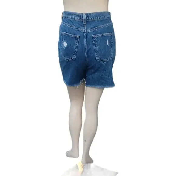 67603...Forever21 Jean Shorts Size 30 - Picture 5 of 6
